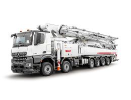 Pompa de beton montata pe camion SY68 RZR6-180 EU