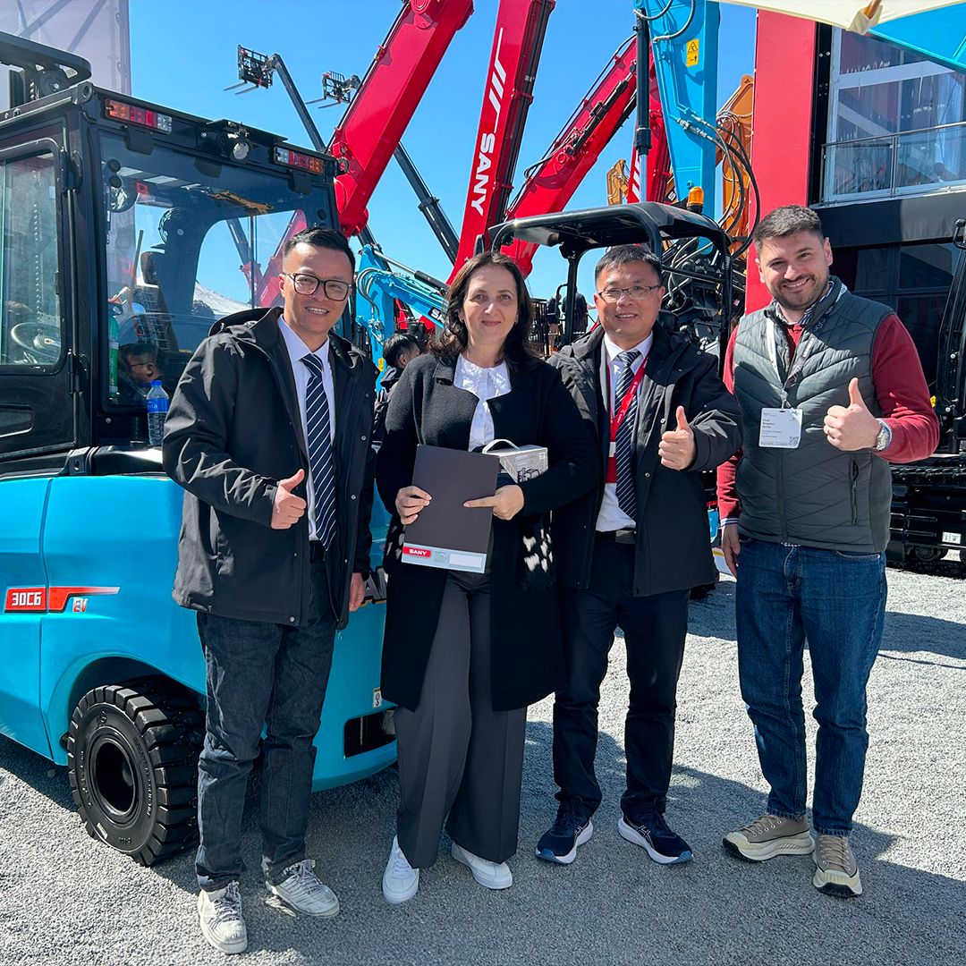 SANY la Bauma 2025 – Inovație Electrică și Fiabilitate pe Șantier | Utilajepro