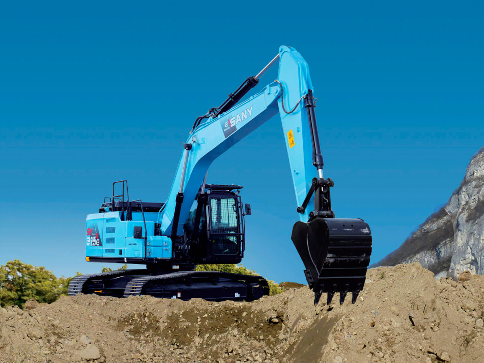 Excavatorul electric SANY SY215E: Eficiență, inovație și sustenabilitate pentru șantierele moderne